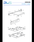 Схема №2 DEMX654 с изображением Панель для плиты (духовки) DELONGHI 36C65S1S