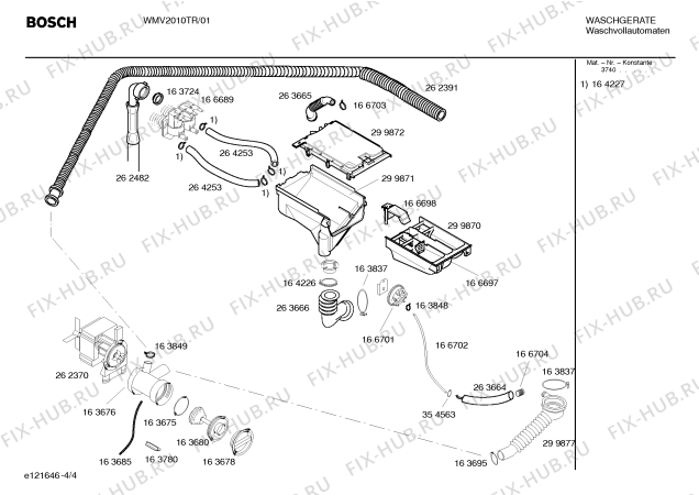 Взрыв-схема стиральной машины Bosch WMV2010TR - Схема узла 04