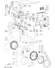 Схема №1 AWODAS1285 (F091490) с изображением Руководство для стиралки Indesit C00368042