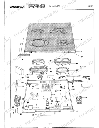Схема №2 CK062604 с изображением Изоляция для духового шкафа Bosch 00324002