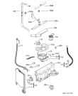 Схема №6 F66609W0P с изображением Блок управления для посудомойки Aeg 973911414307083