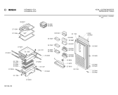 Схема №1 KIF2400 с изображением Дверь морозильной камеры для холодильника Bosch 00277744