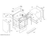 Схема №3 SHX8ER55UC с изображением Передняя панель для посудомойки Bosch 00706012