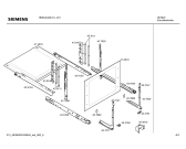 Схема №4 HB564540E Horno siemens ind.multf.inox.e2.pta_carr с изображением Передняя часть корпуса для плиты (духовки) Siemens 00441101