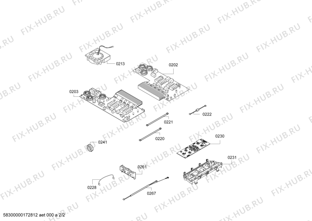 Схема №1 EI601BB17 IH6.1 - Polibox - bräter с изображением Стеклокерамика для плиты (духовки) Siemens 00689753