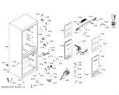 Схема №2 KGN46A73 с изображением Дверь для холодильника Bosch 00247563