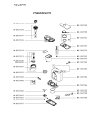 Схема №1 CG8002JP/7Q с изображением Держатель фильтра для кофеварки (кофемашины) Rowenta MS-0927678