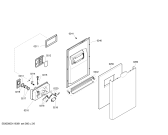 Схема №3 SRS45E28GB с изображением Кнопка для посудомойки Bosch 00604120