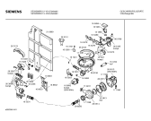 Схема №5 SE59590RK с изображением Передняя панель для посудомойки Siemens 00352669