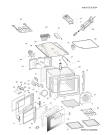 Схема №1 CP65SF8DK (F041809) с изображением Разбрызгиватель для духового шкафа Indesit C00145350