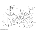Схема №5 SGS65M02EU с изображением Панель управления для посудомоечной машины Bosch 00665024