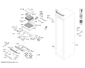 Схема №6 RF413700 с изображением Ванна для холодильной камеры Bosch 00643977