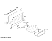 Схема №2 HP34W510J с изображением Планка для духового шкафа Siemens 00684996