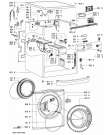 Схема №2 WAE 8769 с изображением Блок управления для стиралки Whirlpool 480111102737