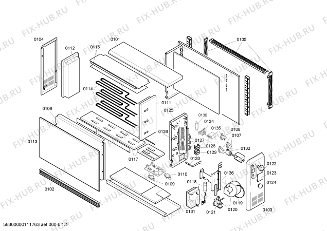 Схема №1 46/1820 FSD18C с изображением Изоляция для стиральной машины Bosch 00475826