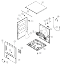 Схема №3 2-10, 2-11 SE   -White #9203060 (900003229, WM33SE) с изображением Декоративная панель для стиралки Gorenje 188174