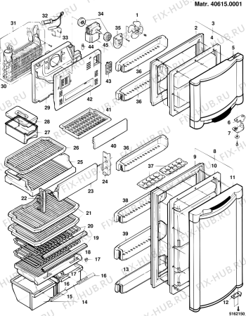 Схема №1 EDNF480GROM (F010915) с изображением Инструкция по эксплуатации для холодильника Indesit C00044176