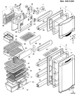 Схема №1 EDNF480GROM (F010915) с изображением Запчасть для холодильной камеры Indesit C00050716