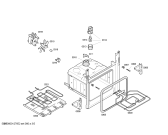 Схема №3 P1HEB31042 с изображением Кнопка для электропечи Bosch 00427683