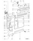Схема №2 GSIE 6588 AL с изображением Панель для посудомойки Whirlpool 481245371471
