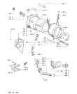 Схема №2 AWM 5125/5 с изображением Клавиша для стиралки Whirlpool 481241378764