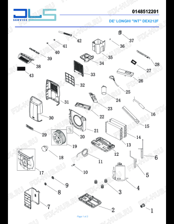 DELONGHI DEX 212 F