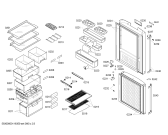 Схема №2 KGF25641TI с изображением Декоративная панель для холодильника Bosch 00441554