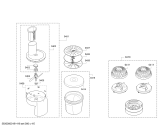 Схема №4 MUMVH48BCN HomeProfessional с изображением Кабельная катушка для кухонного измельчителя Bosch 12011110