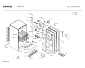 Схема №2 KS20200GR с изображением Дверь морозильной камеры для холодильника Siemens 00208376