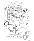 Схема №2 AWV 431 с изображением Обшивка для стиральной машины Whirlpool 481245370181