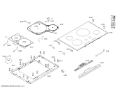 Схема №1 3EB950M BA.4I.80.TOP.28S.BEWELLED. METALG с изображением Стеклокерамика для электропечи Bosch 00682981