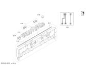 Схема №2 SMV25CX03E SilencePlus с изображением Передняя панель для посудомойки Bosch 11018479