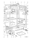 Схема №1 GK 9601 с изображением Дверь для холодильной камеры Whirlpool 481241878923