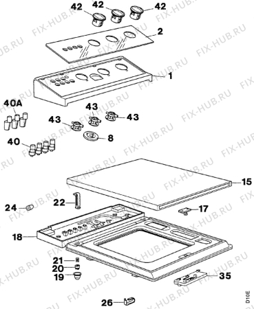 Схема №4 LAV4780T с изображением Микрофильтр Aeg 1290783008