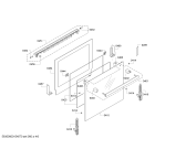 Схема №3 HBA36B350 с изображением Панель управления для электропечи Bosch 00703964