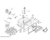 Схема №3 HBN56W850E Horno bosch indep.multf.3d.inox.reloj e2 с изображением Внешняя дверь для электропечи Bosch 00473565