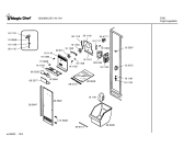 Схема №4 GS22B6C3EV с изображением Декоративная панель для холодильника Bosch 00096113