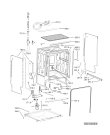 Схема №3 GSXP 6135 A+ с изображением Модуль (плата) управления для посудомоечной машины Whirlpool 481010414832