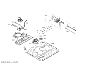 Схема №5 P1HCB89625 с изображением Переключатель для плиты (духовки) Bosch 00604558