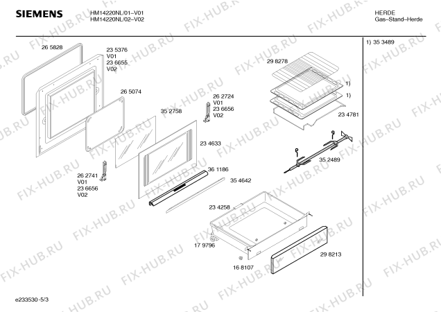 Схема №1 HM14220NL с изображением Панель управления для духового шкафа Siemens 00360698