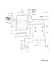 Схема №2 WP 75/5 LD с изображением Дверца для посудомойки Whirlpool 481010672609