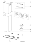 Схема №1 AWH9420BM с изображением Воздуховод для электровытяжки Aeg 4055193066