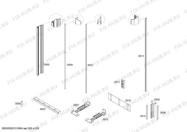 Схема №4 FIN30MIIL1 F 1811 VI с изображением Компрессор для холодильника Bosch 00144925