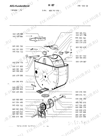 Схема №1 605364255 с изображением Винт Aeg 8996450351904