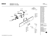 Схема №2 HBN630220F с изображением Панель управления для духового шкафа Bosch 00437949