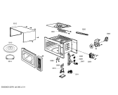 Схема №5 POM301 с изображением Дисплей для духового шкафа Bosch 00144644