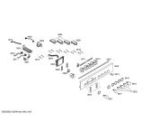 Схема №2 P1HCB32325 с изображением Ручка конфорки для духового шкафа Bosch 00611494