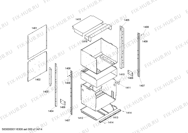 Схема №6 SEMW302BB с изображением Кабель для духового шкафа Bosch 00640592