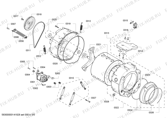 Схема №4 WM14PM20EU с изображением Панель управления для стиралки Bosch 00746761