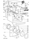 Схема №2 AWO35615 (F092621) с изображением Наставление для стиральной машины Indesit C00370354